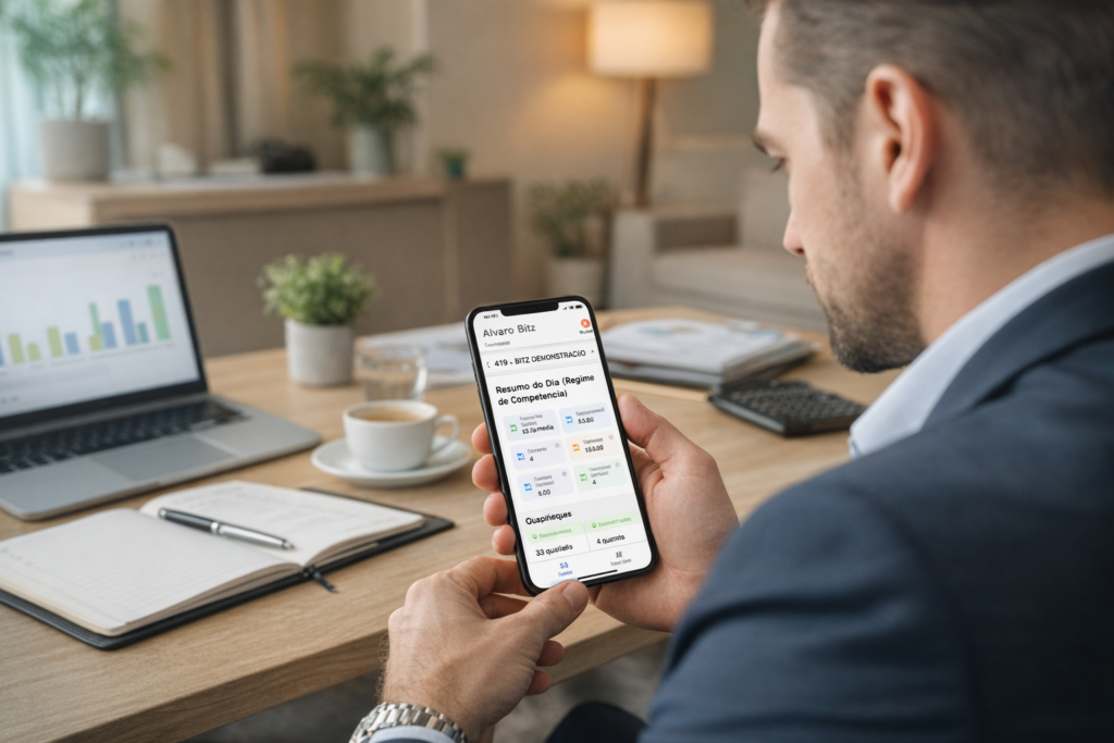 Aplicativo Bitz Hotel Manager