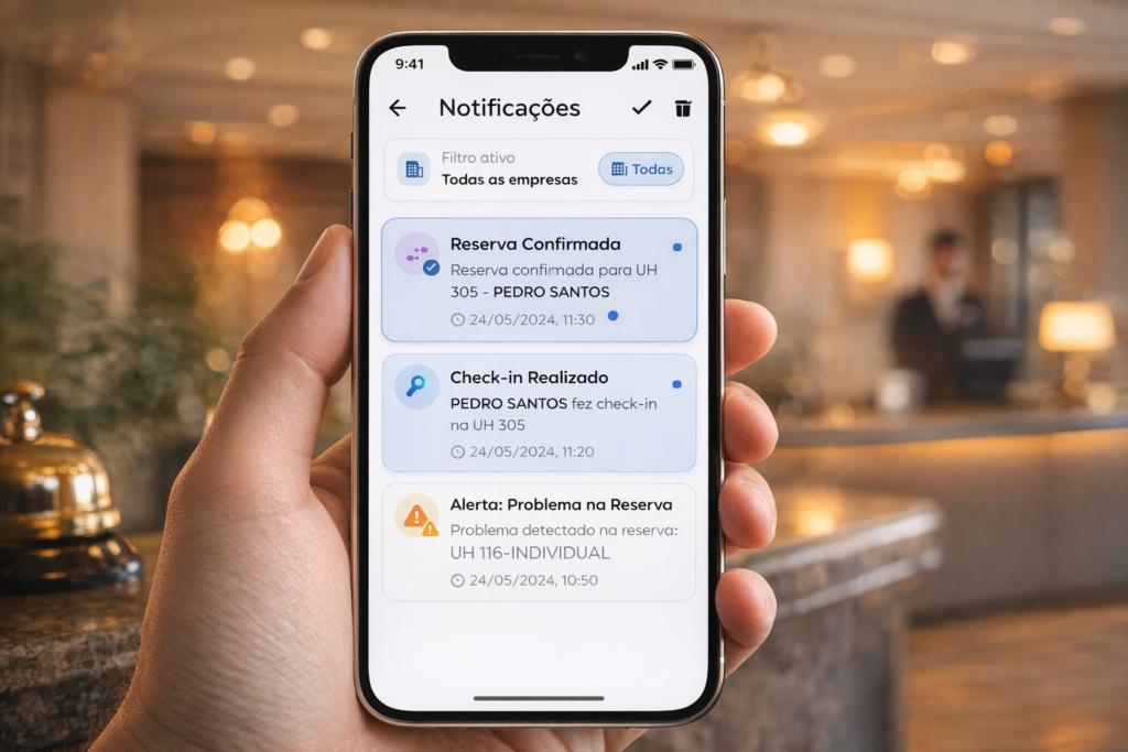 Aplicativo Bitz Hotel Manager